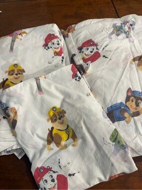 Pottery Barn Kids Paw Patrol Sheets - Twin